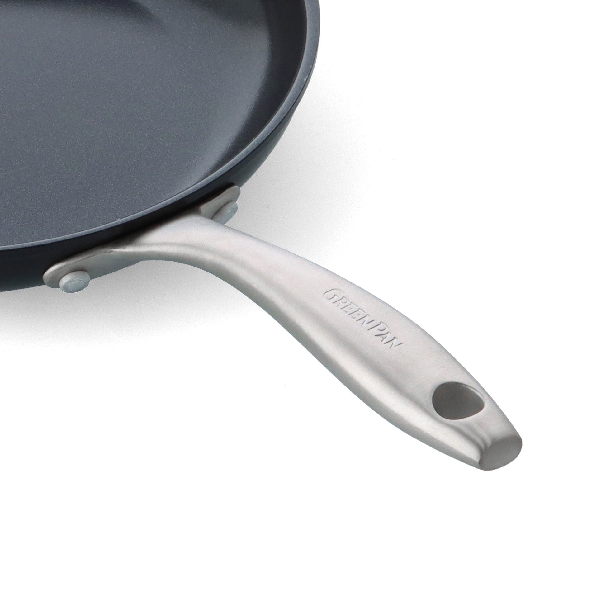 Lima Midnight Braadpan met deksel zwart handvat