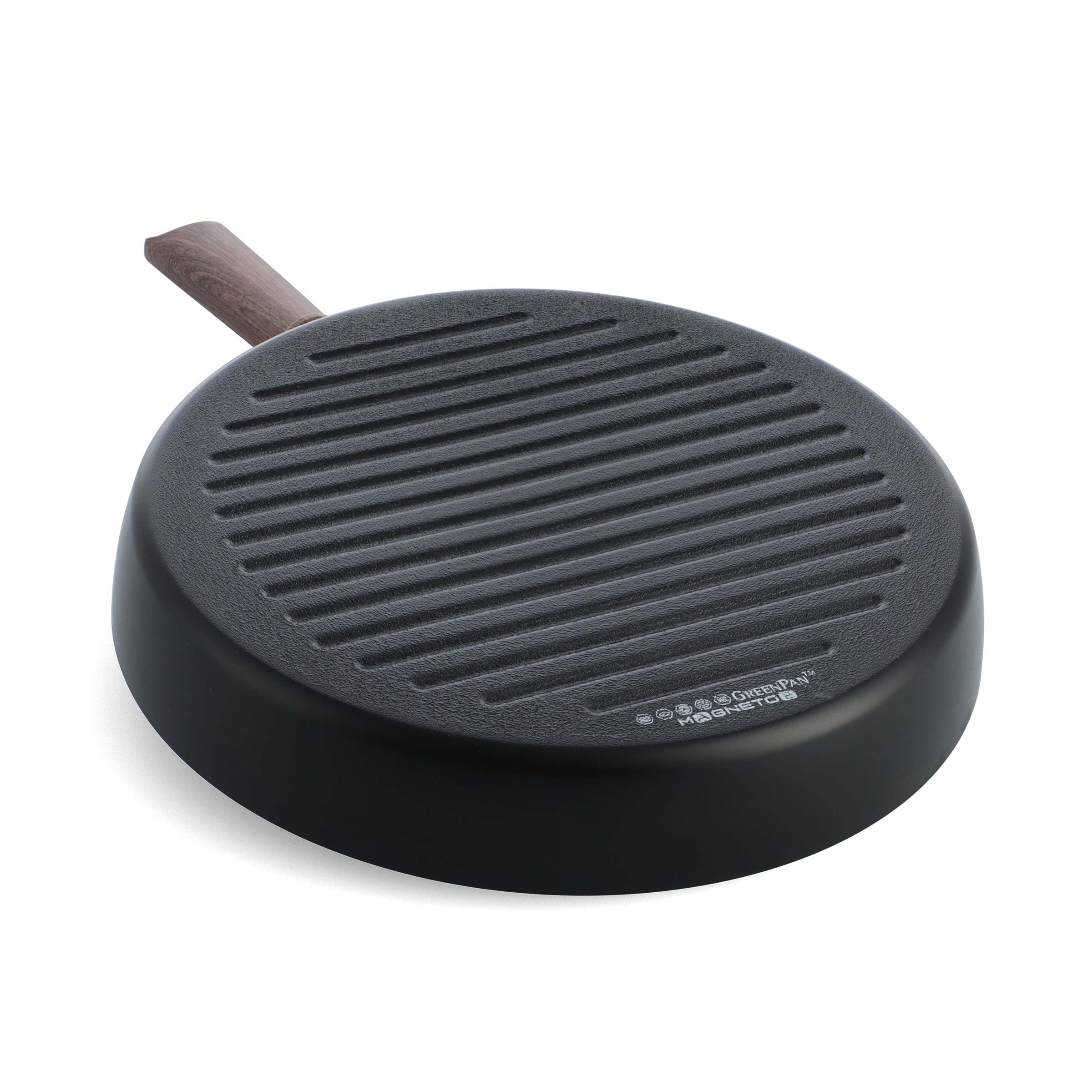 Eco-Smartshape Non-Stick Grillpande Mørkt Træ 28cm