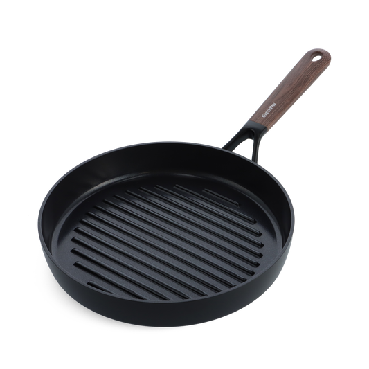 Eco-Smartshape Non-Stick Grillpande Mørkt Træ 28cm